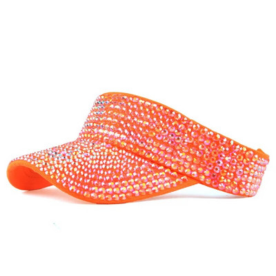 Γυναικεία καπέλα Άδειο τοπ Καλοκαιρινό καπέλο πολυτελείας gorros Καπέλο ηλιοθεραπείας γυναικεία καπέλα Hip hop Καπέλο εξωτερικού χώρου Rhinestone Καπέλο παραλία chapeu feminino