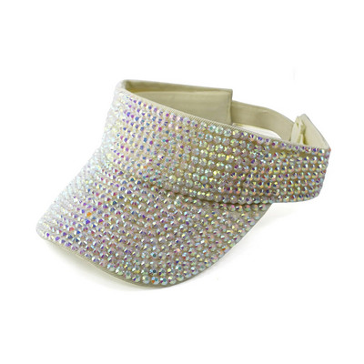 Γυναικεία καπέλα Άδειο τοπ Καλοκαιρινό καπέλο πολυτελείας gorros Καπέλο ηλιοθεραπείας γυναικεία καπέλα Hip hop Καπέλο εξωτερικού χώρου Rhinestone Καπέλο παραλία chapeu feminino