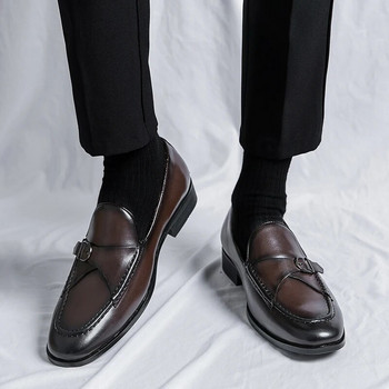 Ανδρικά Loafers Άνετα Επαγγελματικά Παπούτσια Casual Designer αναπνέουσα slip-on Μεγάλο μέγεθος 38~46 Παπούτσια Φόρεμα Μοκασίνια για Ανδρικά παπούτσια
