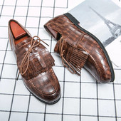 Nauji Loafers Vyriški Kutai raudonas padas apvalus pirštas Slip-On pavasario rudens vyriškos suknelės batai vestuviniai 38-48 dydis