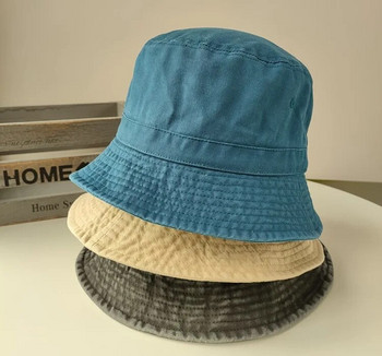 2023 Голяма шапка с голяма глава плюс размер за мъже Рибарска шапка от чист памук Панама Корейски мъжки жени 59 см 60 см 62 см 63 см Дамска панама