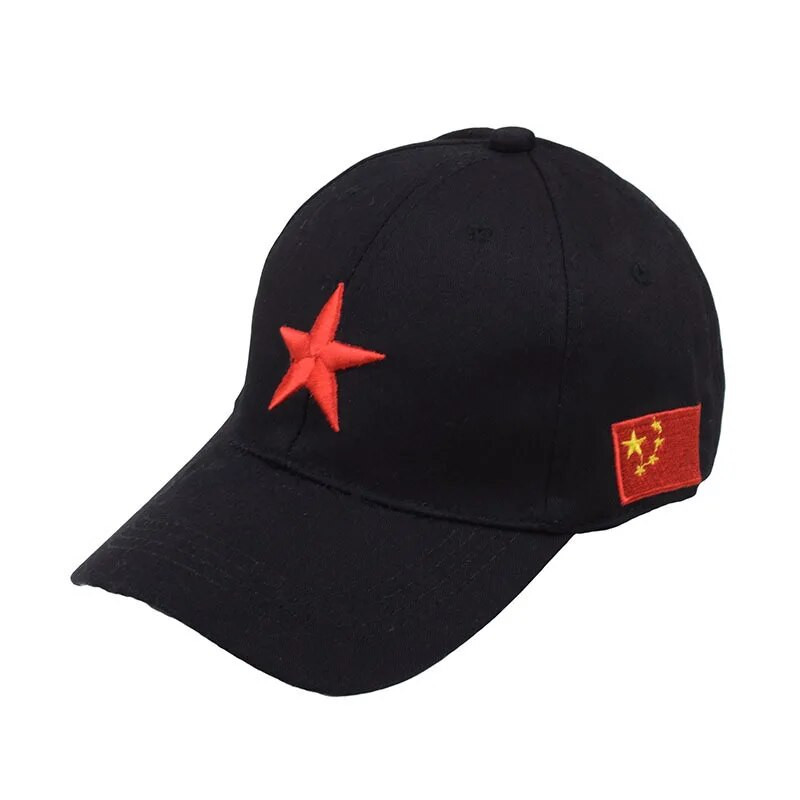 Punane viieharuline tähemüts kevad-sügis sõjaline müts meeste välistingimustes kasutatavate eriüksuste taktikaline pesapallimüts, naiste noorte retromüts