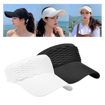 Дамска шапка Спортна празна цилиндър за голф бягане туризъм колоездене плаж