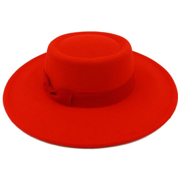 Sombrero Raised Top Fedora Hat 2023 Νέο ευρωπαϊκό και αμερικανικό Fedora Hat Jazz Hat Ανδρικό Στρογγυλό Καπέλο Νέο χονδρικό Sombrero