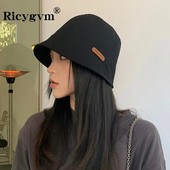 Novi japanski ženski šešir s kantom, modni pamučni sklopivi ribarski šeširi u mrljavoj boji, ženska kapa za umivaonik za zaštitu od sunca gorras para mujer