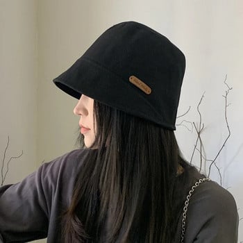 Нова японска дамска шапка с кофа Модни памучни цветни сгъваеми рибарски шапки Женска слънцезащитна шапка за мивка gorras para mujer