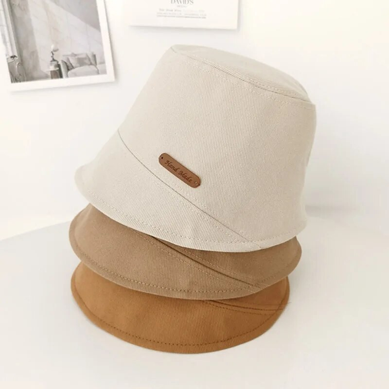 Novi japanski ženski šešir s kantom, modni pamučni sklopivi ribarski šeširi u mrljavoj boji, ženska kapa za umivaonik za zaštitu od sunca gorras para mujer