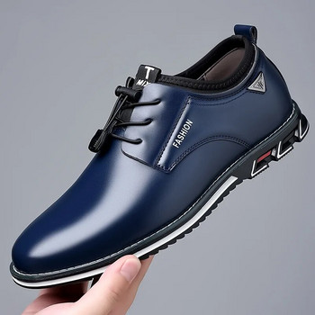 Ανδρικά επαγγελματικά παπούτσια Slip on Party Ανδρικά παπούτσια Φόρεμα παπούτσια με κορδόνια Oxfords Δερμάτινα παπούτσια Άνετα Luxury Ανδρικά παπούτσια Plus Size 52