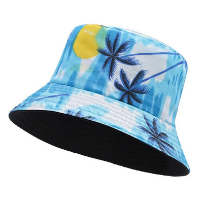Unisex pavasario vasaros madinga medvilninė kepurė su kibiru Moteriška lauko apsauga nuo saulės žvejybai vyriška vienspalvė Panamos sulankstomos kepurės nuo saulės
