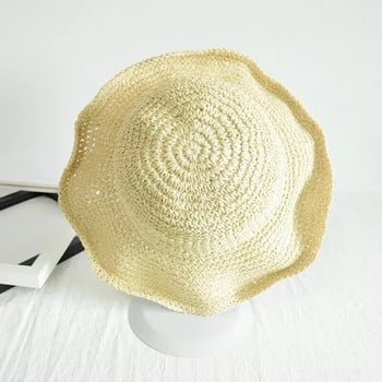 MAXSITI U Sun Hat για γυναίκες Summer Beach Hat fashiona Lafite Straw Hat ταξιδιωτικό αντηλιακό πολυλειτουργικό ψάθινο καπέλο