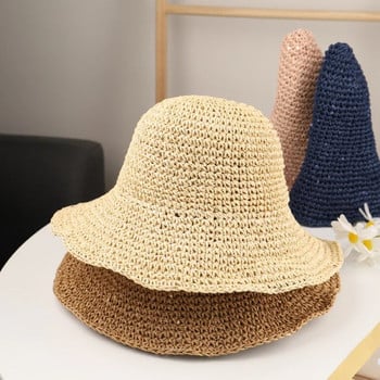 MAXSITI U Sun Hat για γυναίκες Summer Beach Hat fashiona Lafite Straw Hat ταξιδιωτικό αντηλιακό πολυλειτουργικό ψάθινο καπέλο