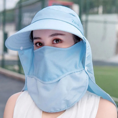 Šešir za sunce Ženska ljetna verzija korejskog anti-UV električnog automobila veliki cilindar koji se može rastaviti Veleprodajni šešir za zaštitu od sunca