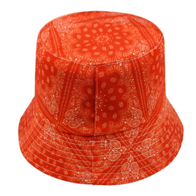 FOXMOTHER Nove ljetne crno-crvene paisley uzorke Ribarske ribarske kape Bucket šeširi Muški Ženski Bob Gorras Hip Hop Panama Casquette