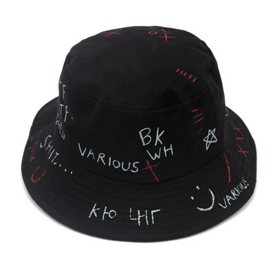 FOXMOTHER Nove ljetne crno-crvene paisley uzorke Ribarske ribarske kape Bucket šeširi Muški Ženski Bob Gorras Hip Hop Panama Casquette