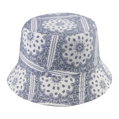 FOXMOTHER Nove ljetne crno-crvene paisley uzorke Ribarske ribarske kape Bucket šeširi Muški Ženski Bob Gorras Hip Hop Panama Casquette