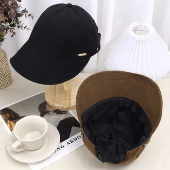 Μάλλινα πτυσσόμενα καπέλο ηλίου με πλατύ γείσο Ρυθμιζόμενα καπέλα για άντρες Γυναικείες καπέλα ψαρά Χειμερινά ζεστά γείσα Καπέλο ψαρά