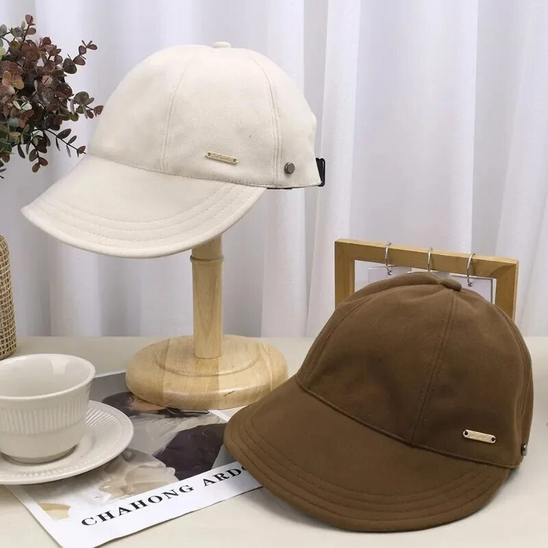 Vuneni sklopivi šešir za sunčanje sa širokim obodom, podesive kape s vezicom za muškarce, žene, ribarske kape, zimski topli viziri, ribarska kapa