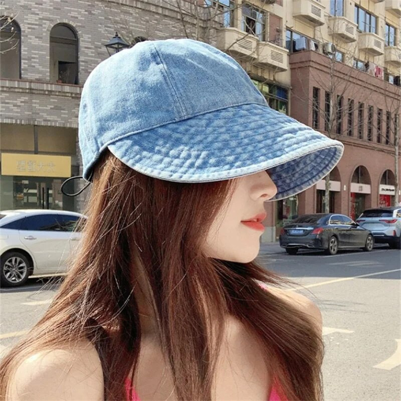 Ljetni ribarski šešir Ženski šilter Širokog oboda Štitnici za sunce Snapback Kapa Ženske podesive kape Panama kapa za sportove na otvorenom