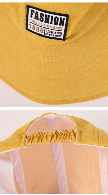 Дамска лятна шапка с голяма периферия, регулируема анти-UV защита, рибарска шапка, сгъваема плажна шапка за слънце, празна цилиндър, шапка с конска опашка, шапка за пътуване