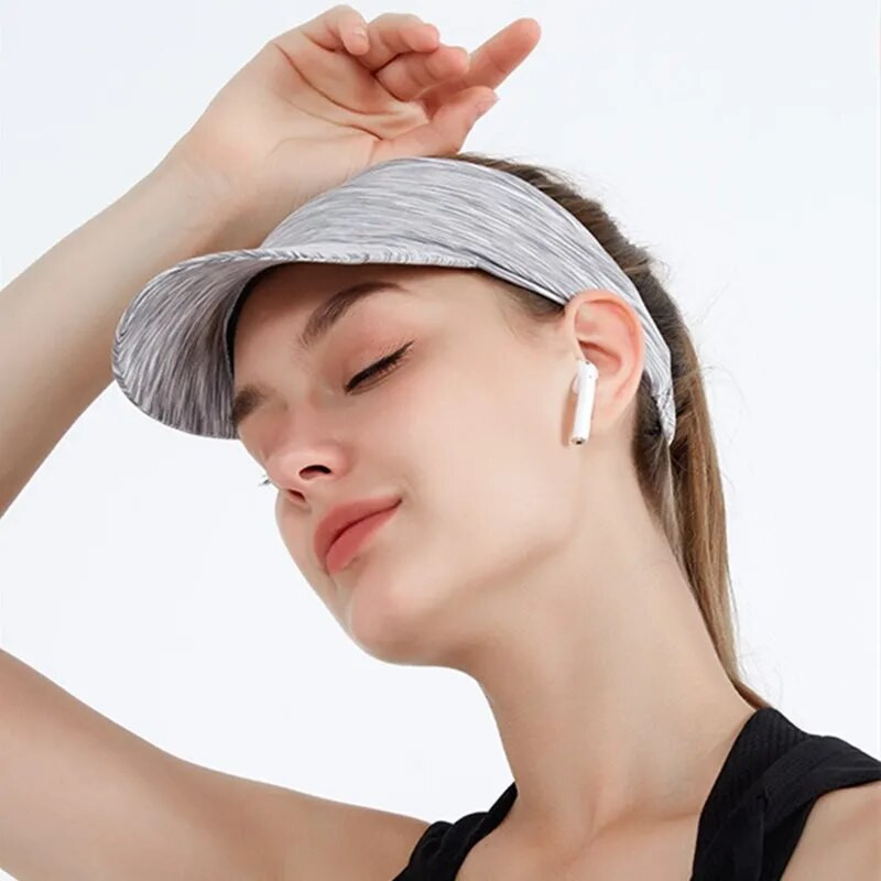 Moda Proljeće Ljeto Ženska prazna majica Pletena kapa za sunčanje s obodom Sportovi na otvorenom Jahanje Vožnja Fitnes Krema za sunčanje Bejzbol kapa Poklon