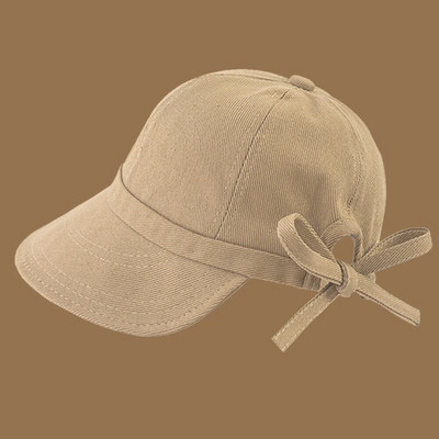 Ljeto Proljeće Ženski šešir s mašnicom Ležerna pamučna jednobojna panama kapa Štitnik za plažu na otvorenom Šeširi za sunčanje Ženska djevojka Ribarska kapa