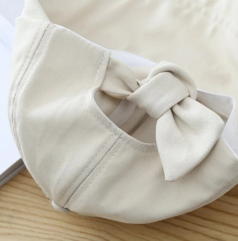 Ljeto Proljeće Ženski šešir s mašnicom Ležerna pamučna jednobojna panama kapa Štitnik za plažu na otvorenom Šeširi za sunčanje Ženska djevojka Ribarska kapa