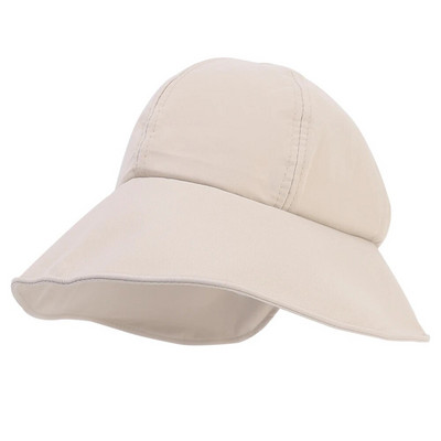 Megköthető halászsapka koreai változata Lányoknak UV-ellenes fényvédő sapka Vékony arcvédő kültéri, légáteresztő napkalapok