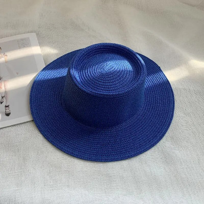 novi muški i ženski šešir od slame šešir od sunca ženski lanac akrilni dodaci šešir za sunčanje na otvorenom slamnati šešir šešir za plažu za zaštitu od sunca
