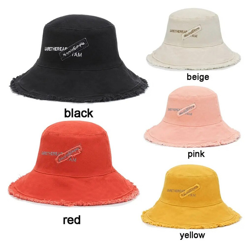 Madingos moteriškos medvilninės kepuraitės moteriškos vasaros rudens kremas nuo saulės Žvejo kepurė lauko paplūdimio kepurė nuo saulės