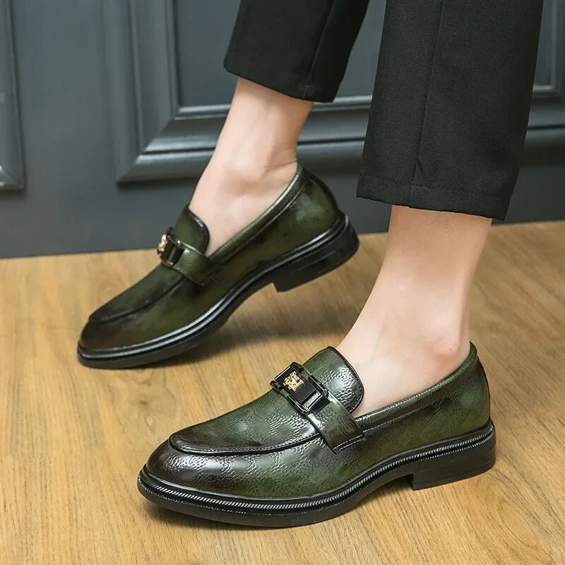 Klasikiniai Vyriški Loafers batai Rankų darbo suknelė Batai Verslo prabangūs vyriški batai Vakarėlis Vestuvės Laisvalaikio batai vyrams