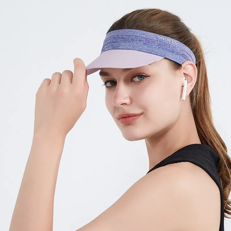 Moda za žene proljeće ljeto prazan gornji dio pleteni šešir s obodom za sunčanje sportovi na otvorenom jahanje putovanja fitness krema za sunčanje bejzbol kapa