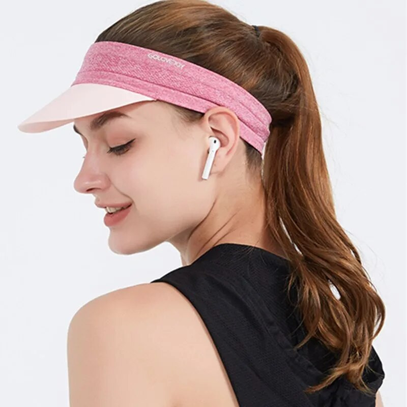 Moda za žene proljeće ljeto prazan gornji dio pleteni šešir s obodom za sunčanje sportovi na otvorenom jahanje putovanja fitness krema za sunčanje bejzbol kapa