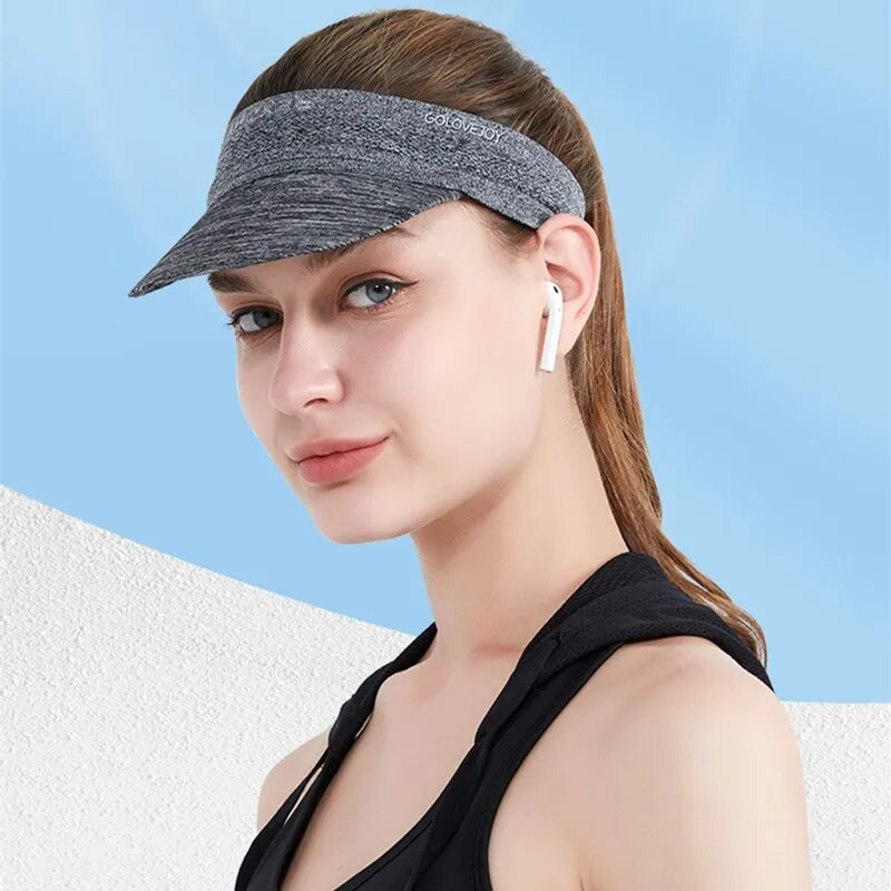 Moda za žene proljeće ljeto prazan gornji dio pleteni šešir s obodom za sunčanje sportovi na otvorenom jahanje putovanja fitness krema za sunčanje bejzbol kapa