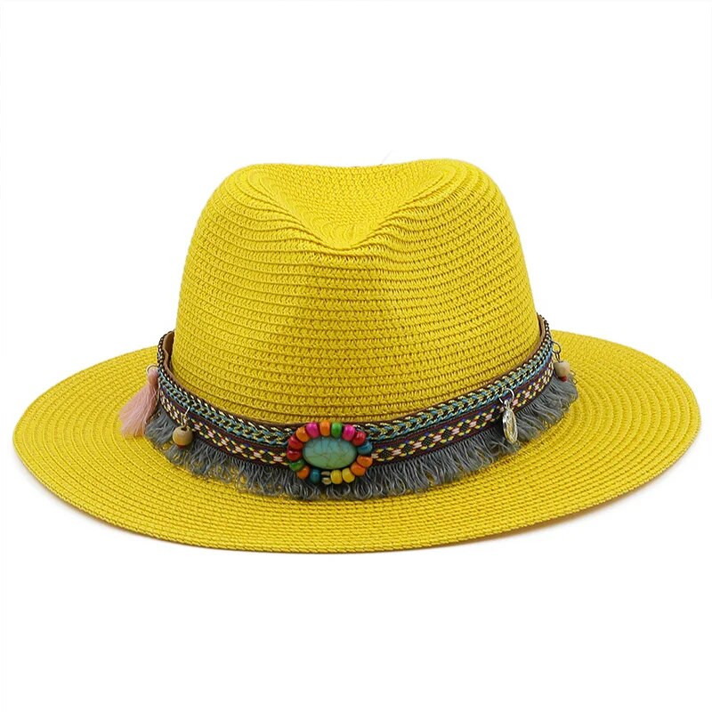 56-58-60cm Modni panama šeširi za žene Muškarci Jazz Fedora šeširi za hlađenje Ljetni prozračni elegantni ženski šeširi za zabavu na veliko