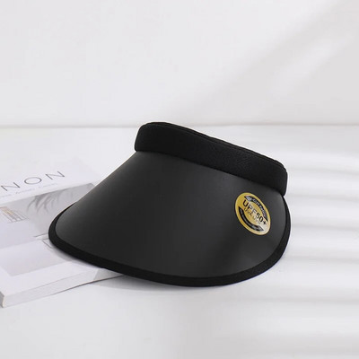 Ženske kape sa šiltom s mašnom Ženske šešire sa šiltom za sunce Ručno izrađene DIY Ljetne kape od slame Ležerni prazan cilindar Kape za plažu