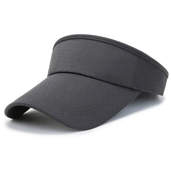 Καλοκαιρινά καπέλα ηλίου Quick Dry Air για γυναίκες Ανδρικά Ρυθμιζόμενη προσωπίδα Προστασία UV Top Empty Sports Tennis Golf Running Αντηλιακό καπάκι