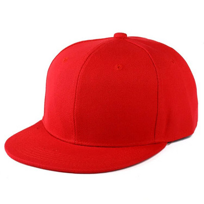 Novi muški ležerni šeširi s ravnim obodom Ženski jednobojni prazni hip hop plesne sportske kape za kamiondžije Šeširi za slobodno vrijeme gorros