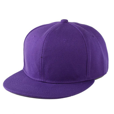 Novi muški ležerni šeširi s ravnim obodom Ženski jednobojni prazni hip hop plesne sportske kape za kamiondžije Šeširi za slobodno vrijeme gorros