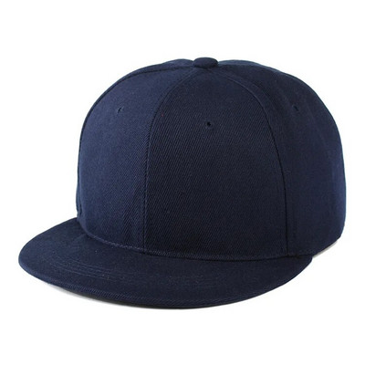 Novi muški ležerni šeširi s ravnim obodom Ženski jednobojni prazni hip hop plesne sportske kape za kamiondžije Šeširi za slobodno vrijeme gorros
