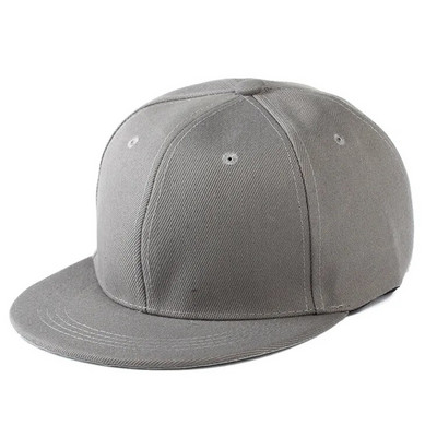 Novi muški ležerni šeširi s ravnim obodom Ženski jednobojni prazni hip hop plesne sportske kape za kamiondžije Šeširi za slobodno vrijeme gorros