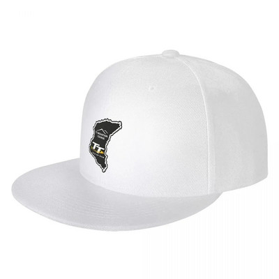 Klasikinės unisex Meno salos vėliavos motociklų lenktynės beisbolo kepuraitė suaugusiems, reguliuojama hiphopo kepurė vyrams, moterims lauke