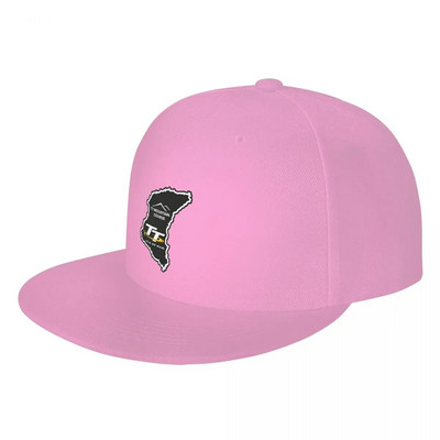 Klasikinės unisex Meno salos vėliavos motociklų lenktynės beisbolo kepuraitė suaugusiems, reguliuojama hiphopo kepurė vyrams, moterims lauke