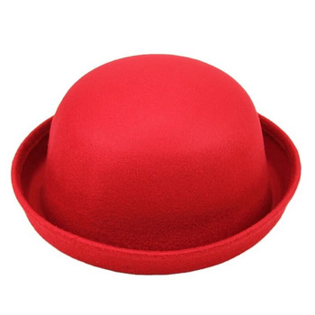 Κορεάτικη εκδοχή του Jazz καπέλο σκηνή γυναικεία μονόχρωμες παραστάσεις θόλου άνοιξη καλοκαίρι για ενήλικες μόδας γυναικείο καπέλο ένα νέο κόκκινο καπέλο