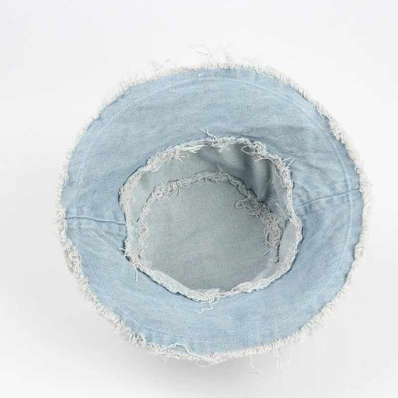 Vintage mosott farmer vödör sapka nőknek sombrero panama férfi ősz tél Fisherman Hat vasdrót kivitel Összecsukható mosdókagyló