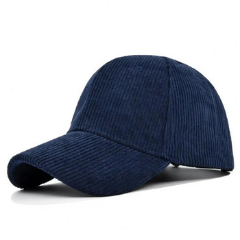 Термични шапки за времето Едноцветна дамска шапка Стилна унисекс бейзболна шапка с регулируема катарама Слънце с дълга извита периферия за конска опашка