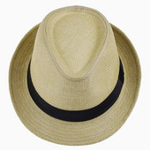 LNPBD Vruća uniseks ženska muška moda ljetna ležerna trendi plaža sunčana slama panama jazz šešir kaubojski fedora šešir gangsterska kapa