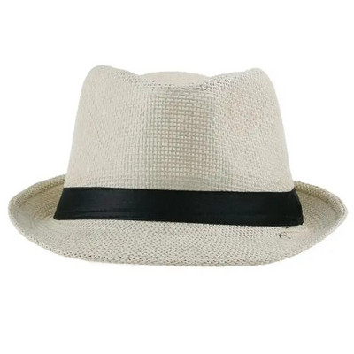 LNPBD Vruća uniseks ženska muška moda ljetna ležerna trendi plaža sunčana slama panama jazz šešir kaubojski fedora šešir gangsterska kapa