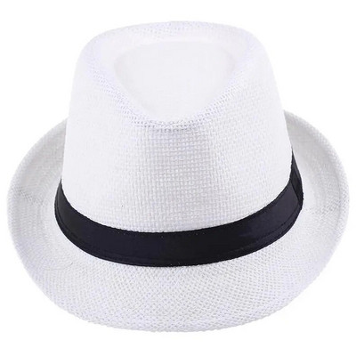 LNPBD Vruća uniseks ženska muška moda ljetna ležerna trendi plaža sunčana slama panama jazz šešir kaubojski fedora šešir gangsterska kapa