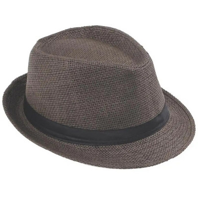 LNPBD Vruća uniseks ženska muška moda ljetna ležerna trendi plaža sunčana slama panama jazz šešir kaubojski fedora šešir gangsterska kapa