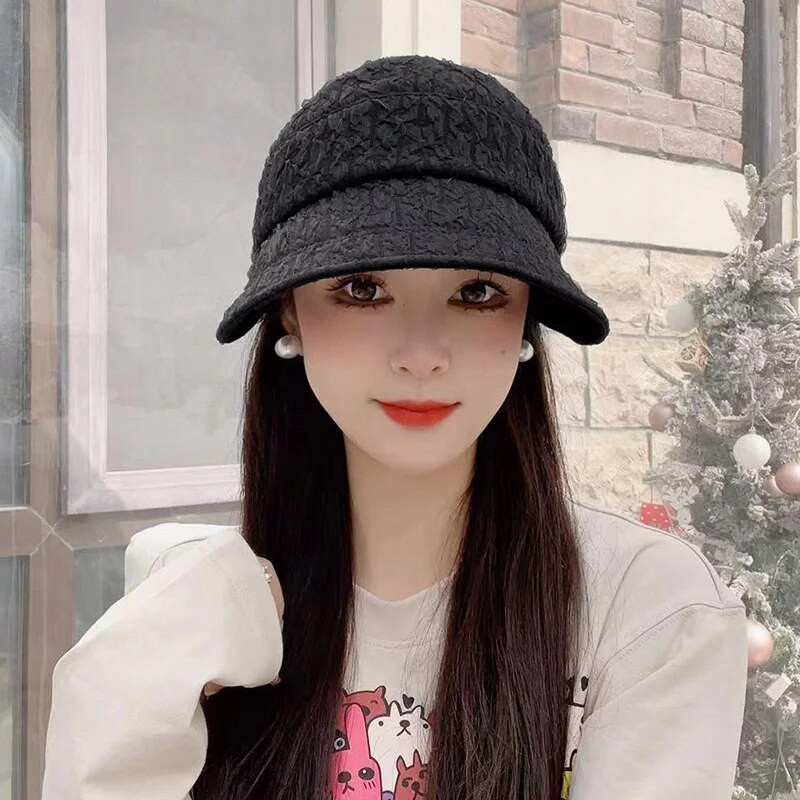 Στερεά γείσα Καπέλα μπέιζμπολ Καπέλα ηλίου ανοιξιάτικο καλοκαιρινό καπέλο για γυναίκες Πτυσσόμενο λεπτό λεπτό αντηλιακό για εξωτερικούς χώρους αναπνεύσιμο